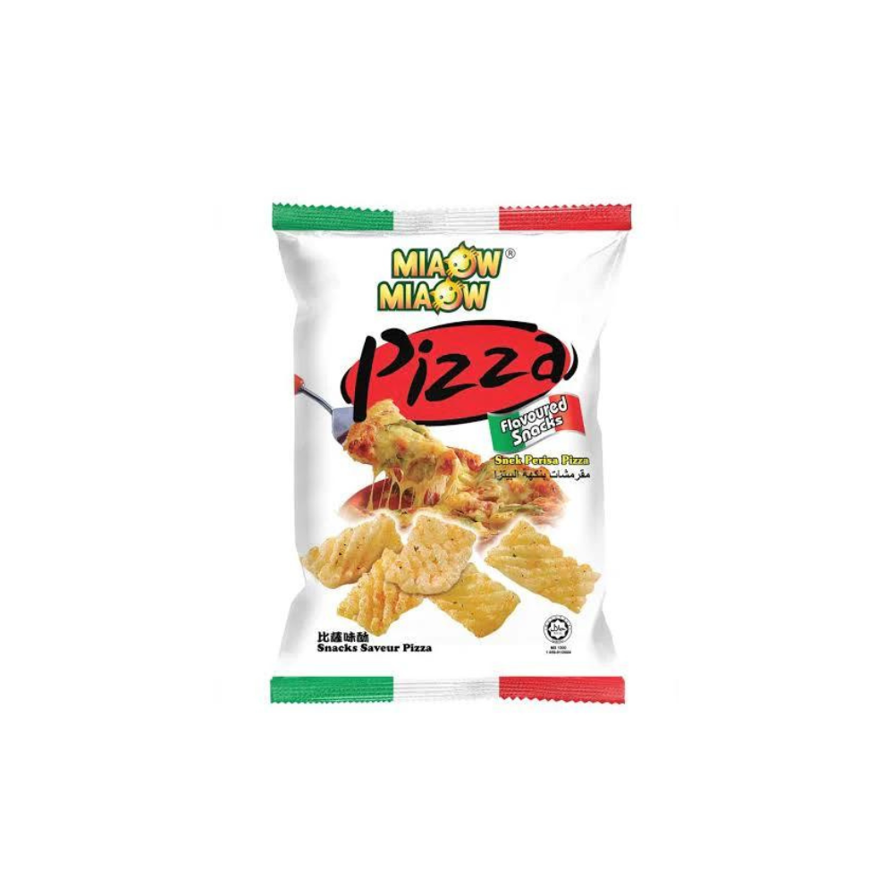 Miaow Miaow Pizza Flavoured Snacks 50g