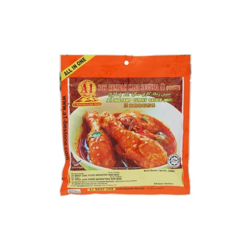 A1 Instant Curry Sauce (Rendang) 230g