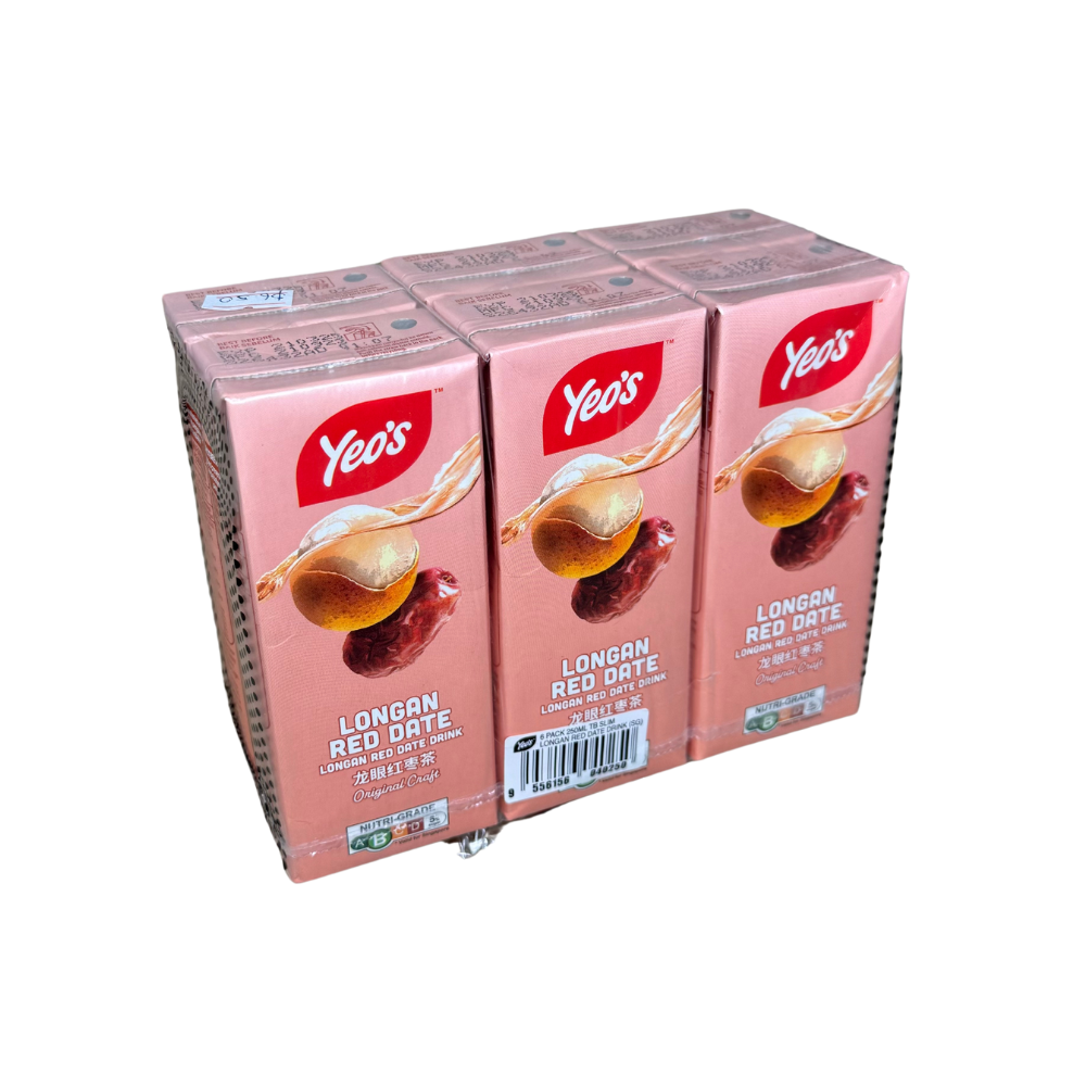 Yeo's Longan Red Date 250ml × 6