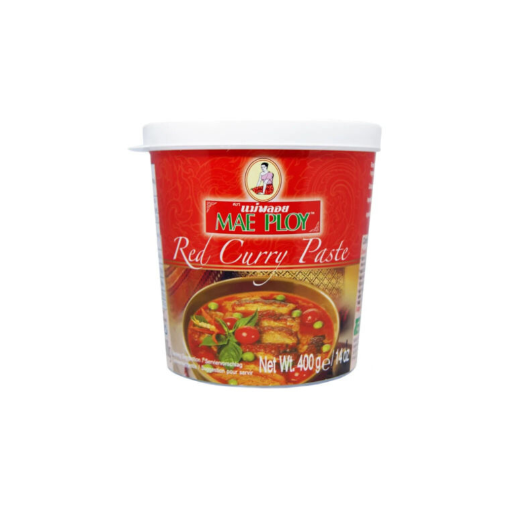 Mae Ploy Thai Red Curry Paste 400g