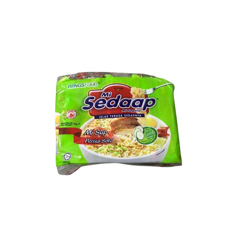 Mi Sedaap Mi Sup Instant Noodle Soup Perisa Soto Flavour 75g