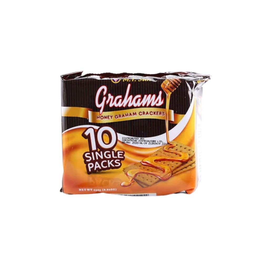 M.Y San Grahams Honey Graham Crackers 10 Single Packs